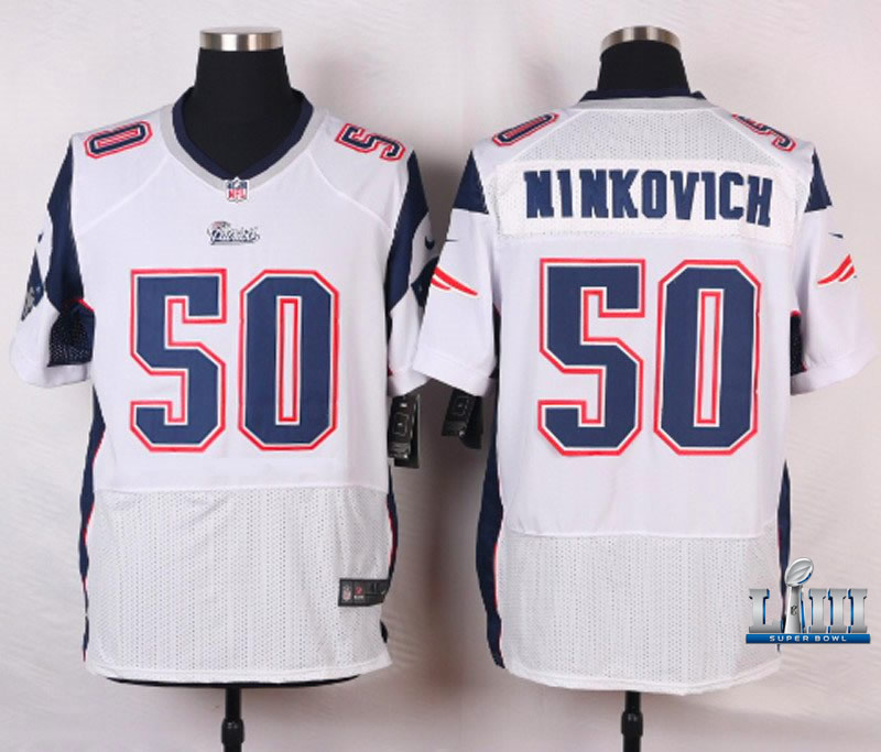 2019 New England Patriots Super Bowl LIII elite Jerseys-049